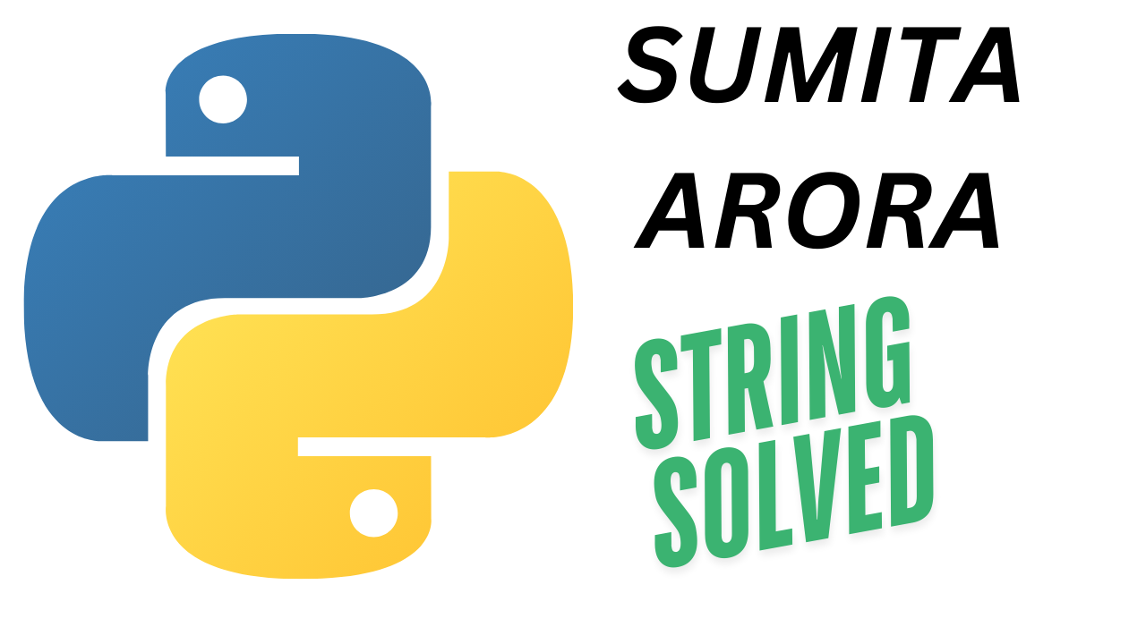 STRING SOLVED